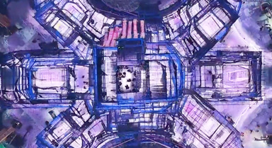 哈爾濱冰雪大世界主塔已封頂